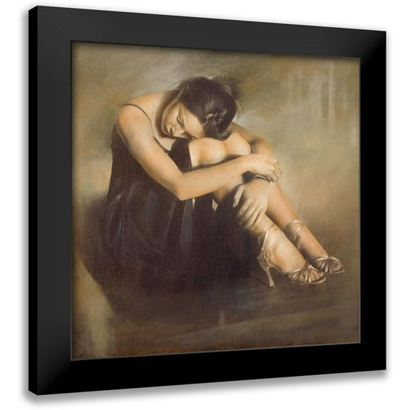 Sgarbossa, Antonio 12x12 Black Modern Framed Museum Art Print Titled - DOLCE EXPRESSIONE