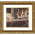 thumbnail image 1 of Sgarbossa, Antonio 13x12 Gold Ornate Wood Framed with Double Matting Museum Art Print Titled - LEGGENDO TRANQUILLAMENTE, 1 of 4