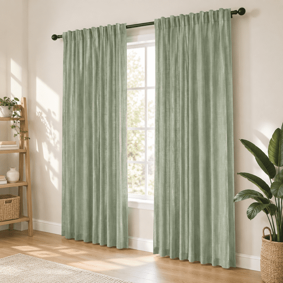 Sgreen Curta72 Inch Length For Living Room Dining 2 Panels Tab Pocket Pleated Linen Drape Boho Neutral Rustic Farmhousetaesthetic