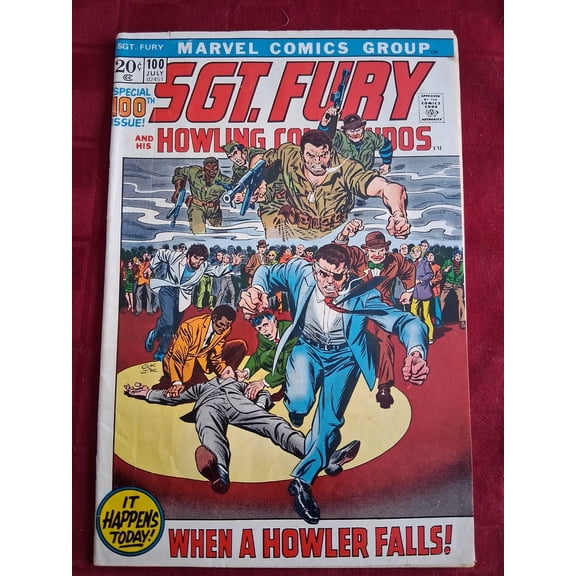 Sgt. Fury and His Howling Commandos #100 Comic Book