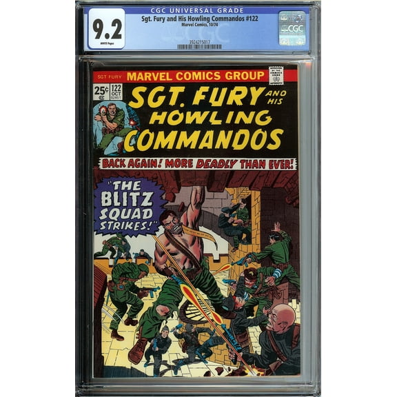 Sgt. Fury and His Howling Commandos #122 - CGC 9.2 Comic Book