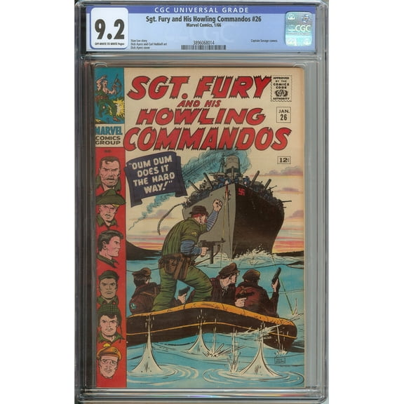 Sgt. Fury and His Howling Commandos #26 - CGC 9.2 Comic Book