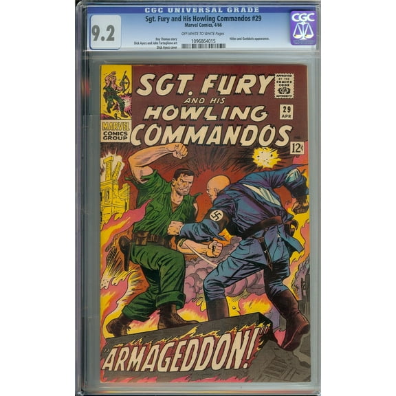 Sgt. Fury and His Howling Commandos #29 - CGC 9.2 Comic Book