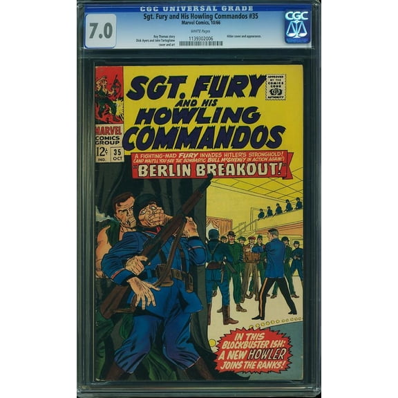 Sgt. Fury and His Howling Commandos #35 - CGC 7 Comic Book