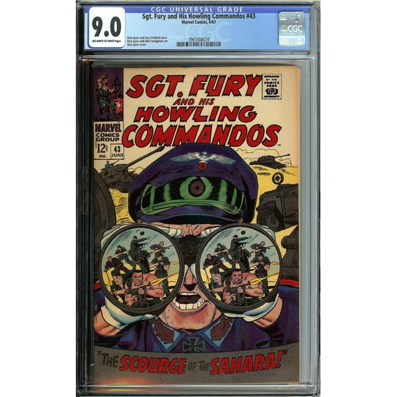 Sgt. Fury and His Howling Commandos #43 - CGC 9 Comic Book