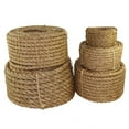 thumbnail image 1 of Sgt Knots Twisted Manila Rope, 1 inch x 10 feet Natural Fiber Heavy Duty Utility Cord, 1 of 3