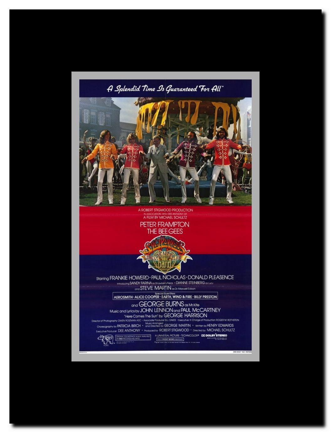 Sgt. Pepper's Lonely Hearts Club Band Framed Movie Poster