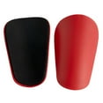 ShYlai 1 Pair EVA Mini Shin Guards Tiny Shin Pads Soccer Leg Protector (S Red)