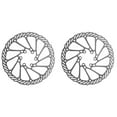 ShYlai 1pc 6 Holes 160mm Mountain Bike Hydraulic Disc Brake Rotor