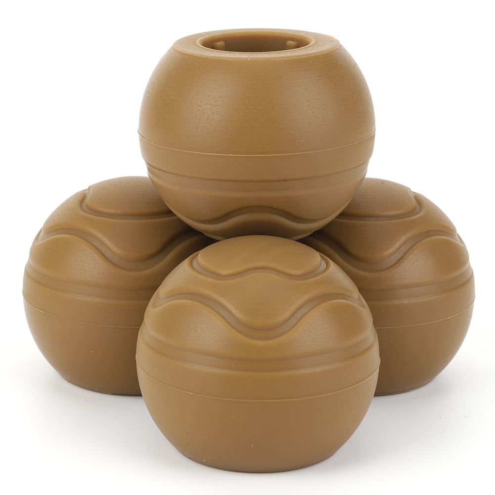 ShYlai 4Pcs Stabilizing Rubber Ball Feet Shock Absorption Outdoor Chair