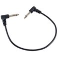 ShYlai 6.35mm Guitar Patch Cable Effects Pedal Board Cord Right Angle