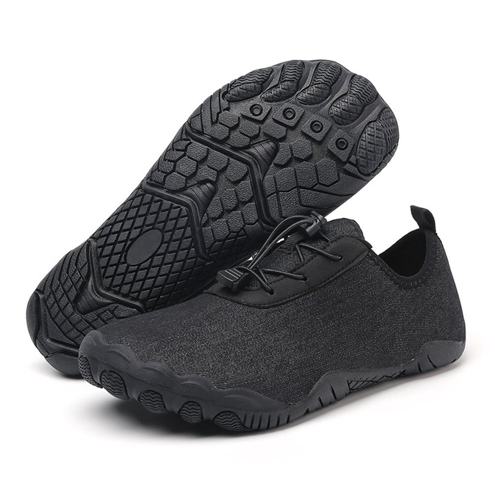 ShYlai Aqua Shoes Breathable Diving Sneaker Wading Shoes for Lake Hiking (black39)