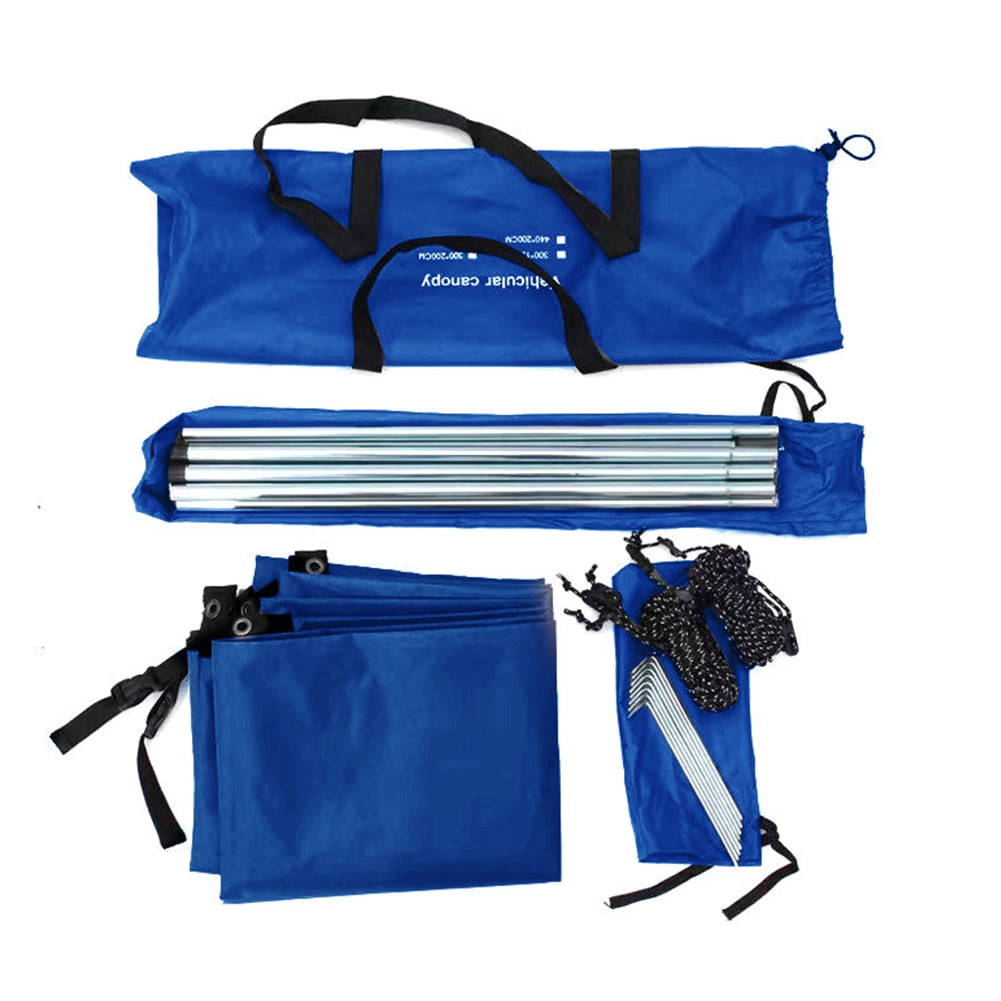 ShYlai Car Roof Top Tent Awning AntiUV Camping Tents for Car (Dark