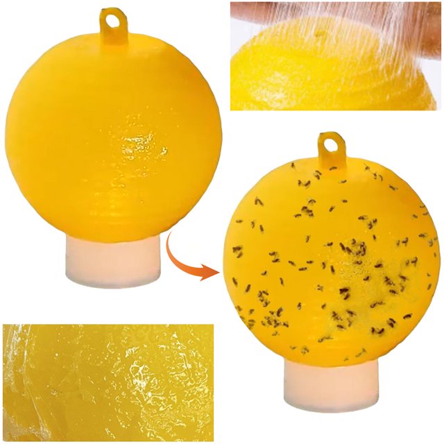 ShYlai Fruit Fly Traps Sticky Fruit Fly Trap Ball Multifunction Flying