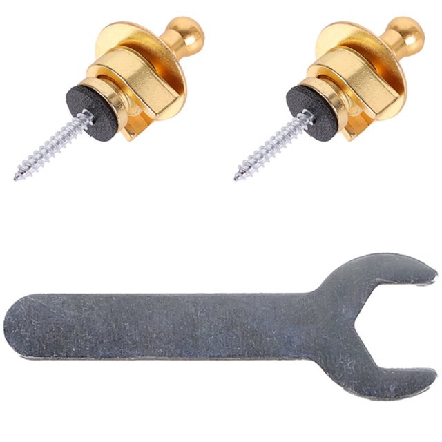 ShYlai Guitar Strap Locks Set Metal Security Strap Buttons Quick