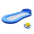 ShYlai Inflatable Floating Row Portable Swimming Air Mattress Foldable