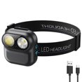 ShYlai LED Headlight Waterproof Motion Sensor USB Charging Camping Work