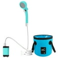 ShYlai Outdoor Camping Shower Portable Electric Shower Pump with 20L