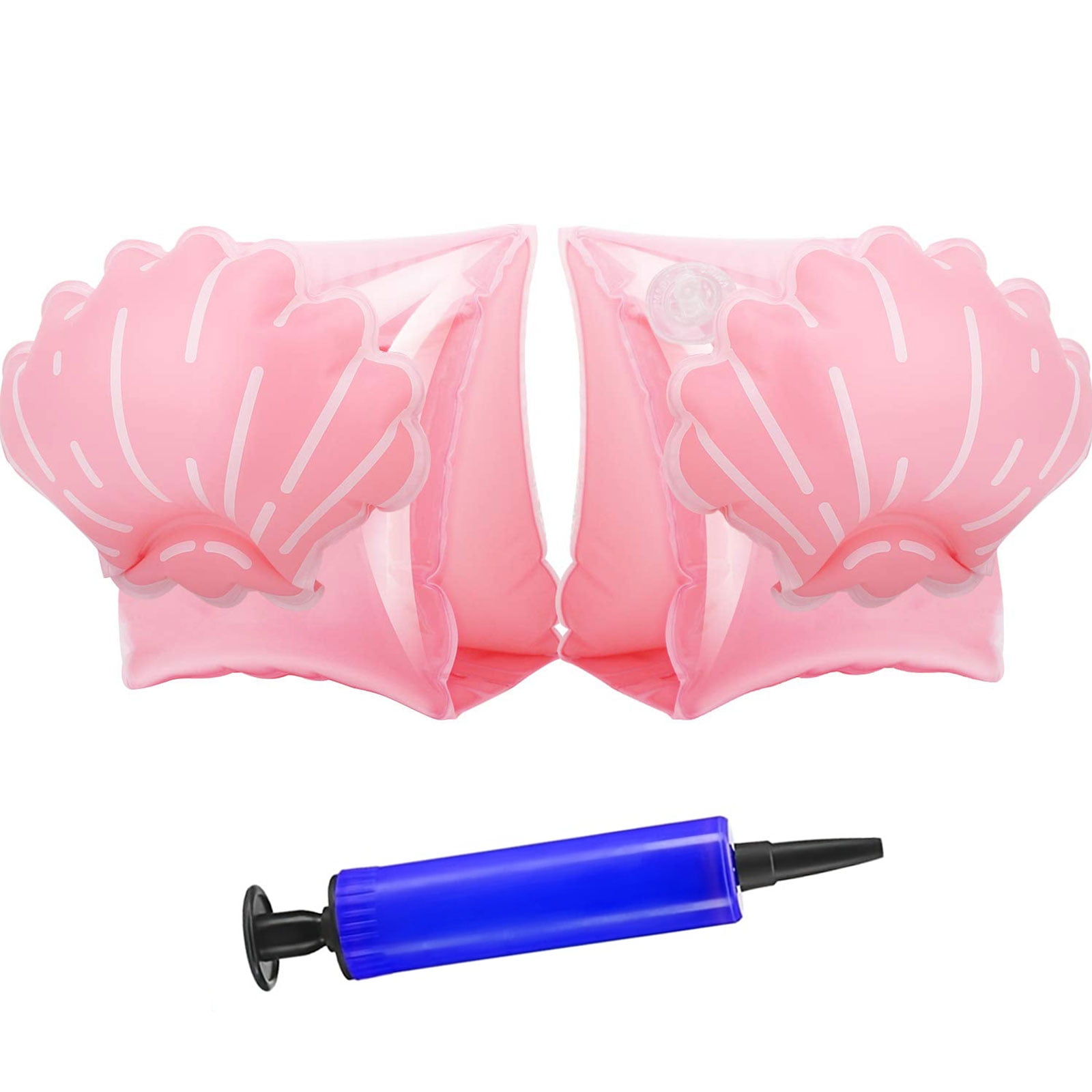 ShYlai PVC Inflatable Water Sleeve Swim Ring Float Armbands with