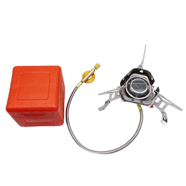 ShYlai Split Camping Gas Stove with Hose and Storage Box Foldable