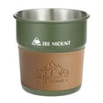 ShYlai Stackable Camping Cup Coffee Cup Stainless Steel Lightweight for