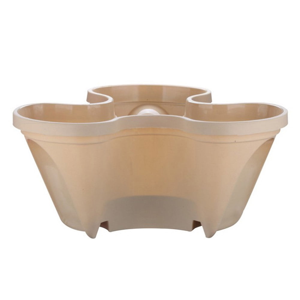 ShYlai Strawberry Planter Pot Stackable Vertical Flower Pots Plants