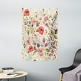 thumbnail image 1 of Shabby Chic Tapestry, Watercolor Abstract Spring Poppies Flowers Roses Buds Leaves Romantic Print, Wall Hanging for Bedroom Living Room Dorm Decor, 40W X 60L Inches, Multicolor, by Ambesonne, 1 of 2