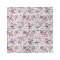 thumbnail image 1 of Shabby Flora Head Scarf, Roses and Violets, Head Wrap, 3 Sizes, by Ambesonne, 1 of 2
