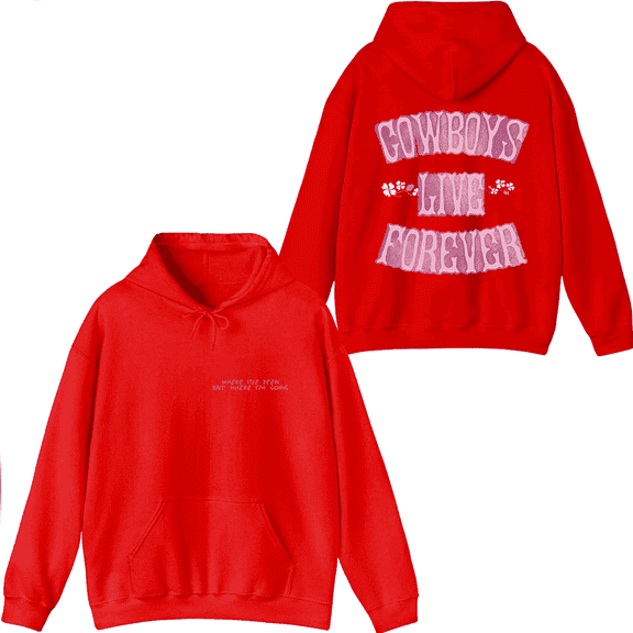 Shaboozey Merch Cowboys Live Forever Hoodie Hoodies Unisex Men Women Long Sleeve Pullover Top