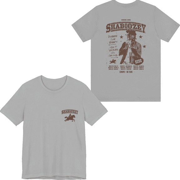 Shaboozey Merch Euro 2025 Tour T-shirt Fashion Unisex Short Sleeve Casual Tee