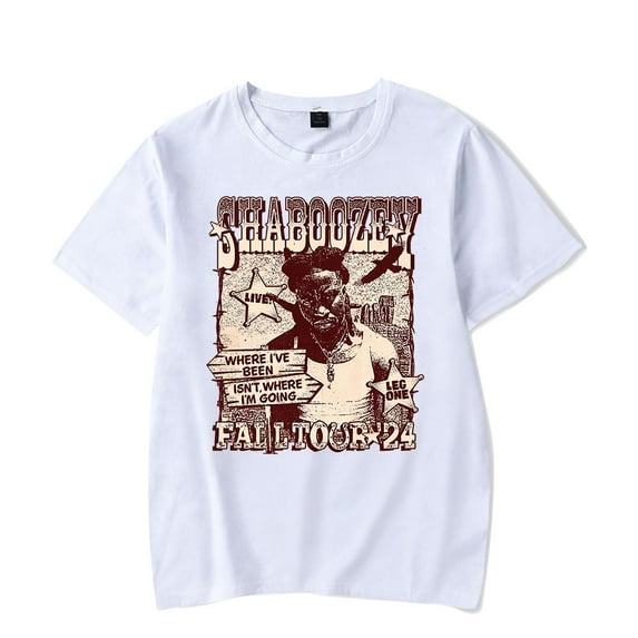 Shaboozey Merch Fall Tour 24 T-shirt t shirt Men Women Short Sleeve Country Music Tee Crewneck Streetwear Top