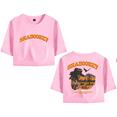 thumbnail image 1 of Shaboozey Merch Glowing Sky Crop Top Midriff-Baring Tshirt Women Girl Short Sleeve, 1 of 2