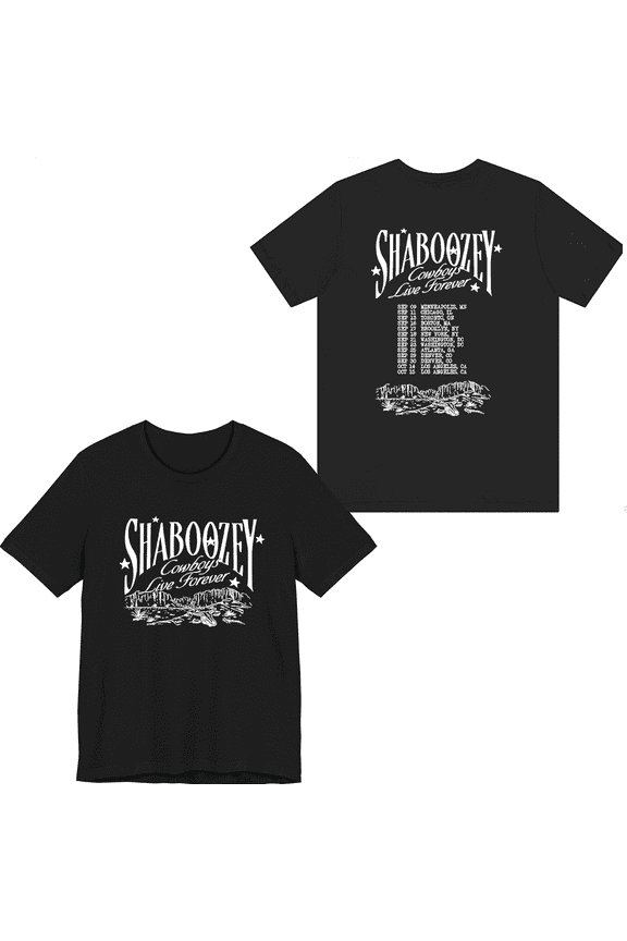 Shaboozey Merch Mountains T-shirt Shirt Men Women Tee Short Sleeve Crewneck Top