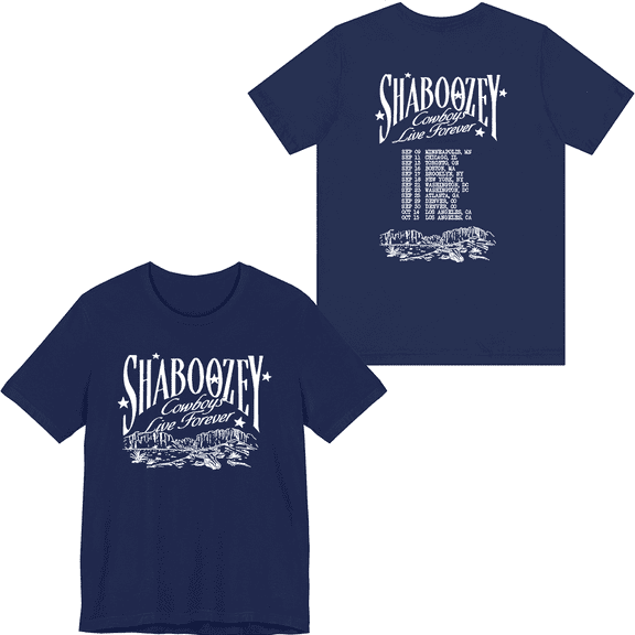 Shaboozey Merch Mountains T-shirt Shirt Men Women Tee Short Sleeve Crewneck Top