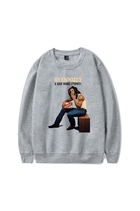 Shaboozey Merch Sweatshirt A Bar Song Tipsy Album Merch Hoodies Casual Long Sleeve Streetwear Mens Women Sweatshirts