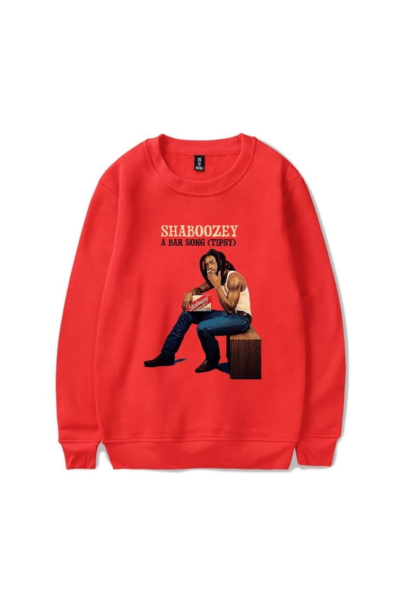 Shaboozey Merch Sweatshirt A Bar Song Tipsy Album Merch Hoodies Casual Long Sleeve Streetwear Mens Women Sweatshirts