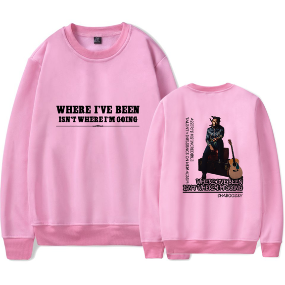 Shaboozey Merch Sweatshirt Where I've Been Crewneck Men Women Long Sleeve Hoodie Streetwear Pullover