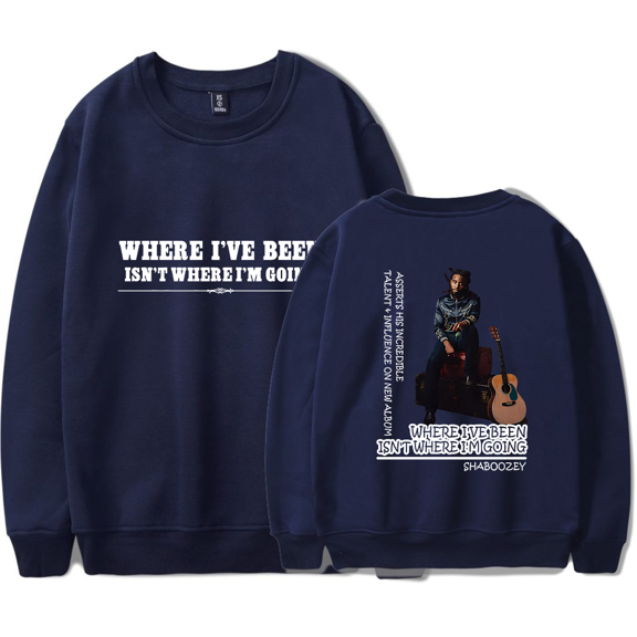 Shaboozey Merch Sweatshirt Where I've Been Crewneck Men Women Long Sleeve Hoodie Streetwear Pullover