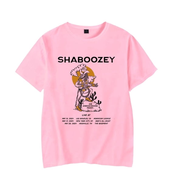 Shaboozey Merch Tour Live T-shirt t shirt Men Women Short Sleeve Country Music Merch Tee Crewneck Streetwear