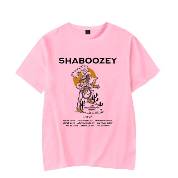 Shaboozey Merch Tour Live T-shirt t shirt Men Women Short Sleeve Country Music Merch Tee Crewneck Streetwear