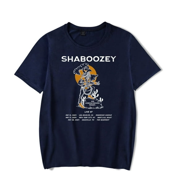 Shaboozey Merch Tour Live T-shirt t shirt Men Women Short Sleeve Country Music Merch Tee Crewneck Streetwear