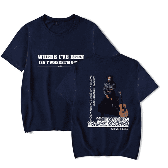 Shaboozey Merch Where I've Been T-shirt t shirt Men Women Short Sleeve Tee Crewneck Streetwear