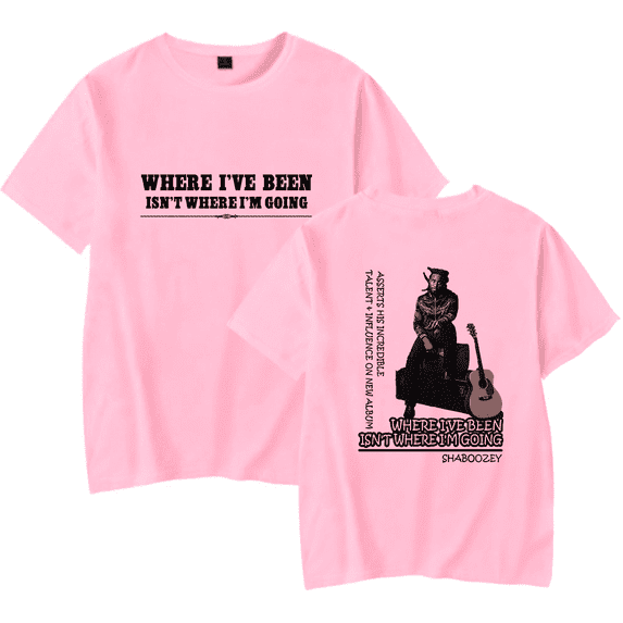Shaboozey Merch Where I've Been T-shirt t shirt Men Women Short Sleeve Tee Crewneck Streetwear