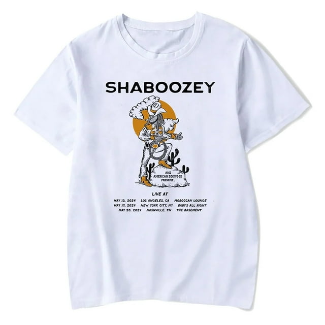 Shaboozey Rapper Live Tour 2024 Unisex Short Sleeve T Shirt Full Size S ...