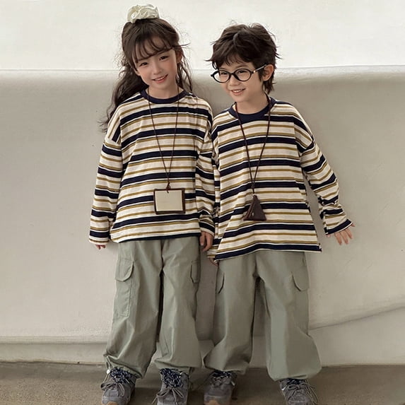 Shachafan Boys Cargo Jogger Pants With Waist Comfortable Casual Trousers For Kids Stylish And Versatile Daily Wear 3-6 Month Pants