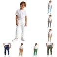 thumbnail image 1 of Shachafan Boys Casual Solid Color Trousers Comfortable Elastic Waist Soft Blend Flat Front Design For Everyday Play And School Boys 18 Months Clothes Fall, 1 of 6