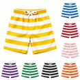 thumbnail image 1 of Shachafan Boys Color Print Athletic Shorts Lightweight Casual Sportswear Summer Beach Short Pants Kids Sports Shorts Girls, 1 of 4