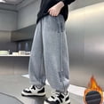 thumbnail image 1 of Shachafan Boys Jogger Pants For Winter Lined Athletic Sweatpants With Ankles Comfortable Casual Trousers For Boy Toddler Easter Outfit, 1 of 8