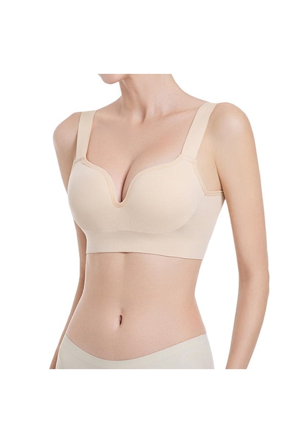 Comfortable Seamless Full Coverage Bra For Women Wireless Bras With Soft Support Regular And Plus Size Staples Bra