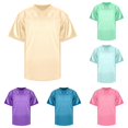 thumbnail image 1 of Shachafan Football Mesh Practice Athletic T Shirt Solid Color V Neck Short Sleeve Hop Sports T Shirt Tees for Men, 1 of 4